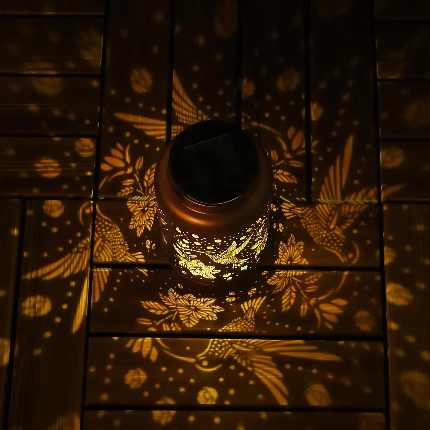 Solar Lights Outdoor Waterproof Garden Decor - Hummingbird Solar Lantern Birthday Gifts for Women, Men, Father Day Gifts, Decoration Outside for Outdoor, Yard, Backyard, Lawn, Balcony, Garden Deals