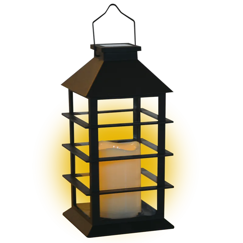 Solar Magic Flickering LED Lantern -GL188