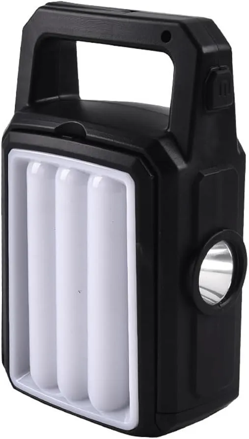 Solar Outdoor Lantern Camping Light Rechargeable Emergency LED Tent Work Light Portable Handheld Camping Lamp for Travel and Emergencies