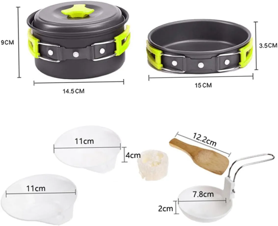 Sosoport Outdoor Cookware Camp Kettle Camping Games Dinnerware Kettles Camping Cookware Camping Pans Camping