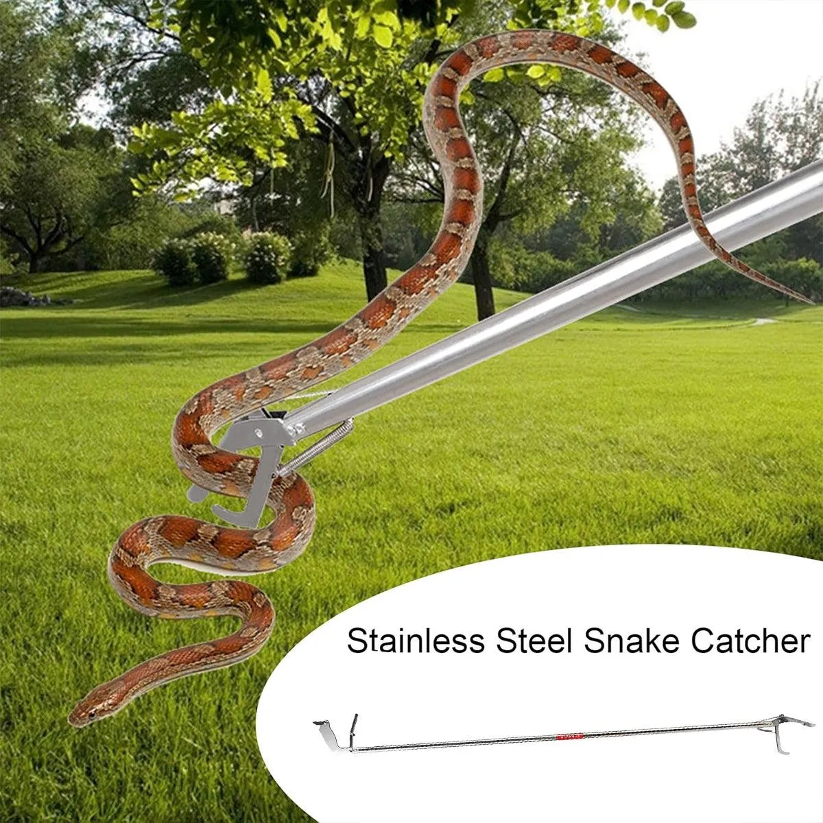 Stainless Steel Multi-Purpose Folding Eel Clip Anti Dislodgement Fishing Tool
