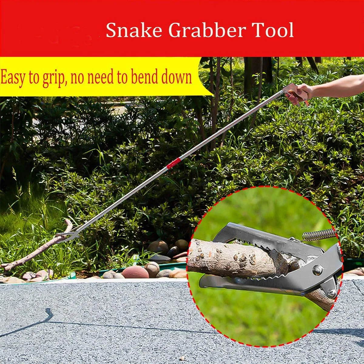 Stainless Steel Multi-Purpose Folding Eel Clip Anti Dislodgement Fishing Tool