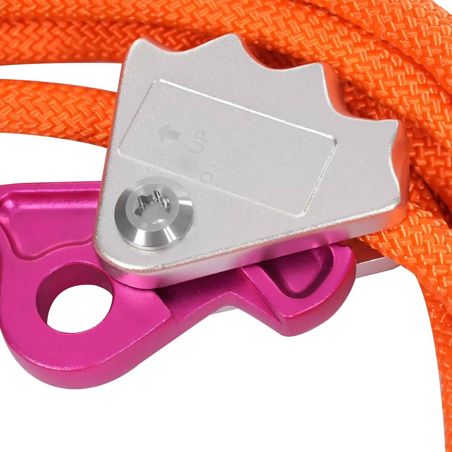 Steel Wire Core Flip Line Kit, 1/2 inch x 16 feet Wire Core Flipline with Triple Lock Carabiner and Steel Swivel Snap Wire Core Flipline System for Arborists Climbers