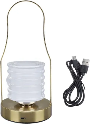Stepless Dimmable LED Cordless Lantern, Long Battery Life, 3 Lighting Modes, Handle, Romantic Soft Lighting, Suitable for Home, Camping, Party