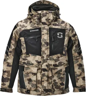 Striker Men’s Climate 3-in-1 Insulated, Waterproof Ice Fishing Jacket with Sureflote Flotation Technology