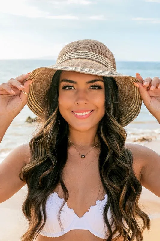 Stripe Bucket Sunhat