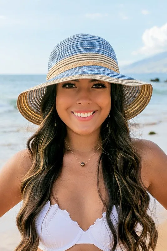 Stripe Bucket Sunhat