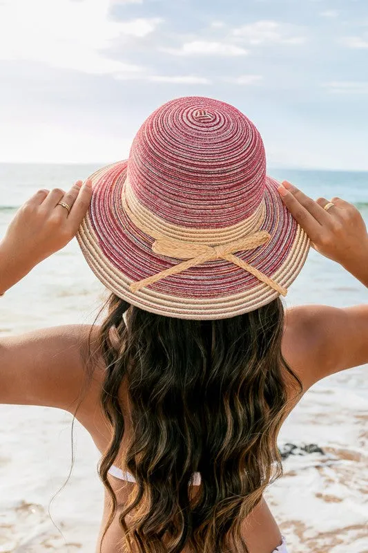 Stripe Bucket Sunhat