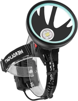 Strong USB Headlamp with Sensing Technology Portable and Durable Outdoor Light for Fishing Camping Hiking and Night Running Includes USB Cable for Convenient Charging