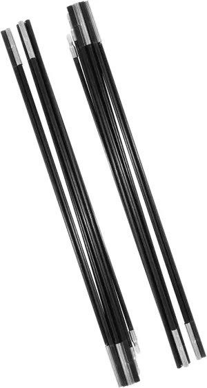 Sturdy Fiberglass Camping Tent Pole Bars Support Rods, Portable Awning Frames Kit for 5-6 Person Camping Tent, Replacement Parts