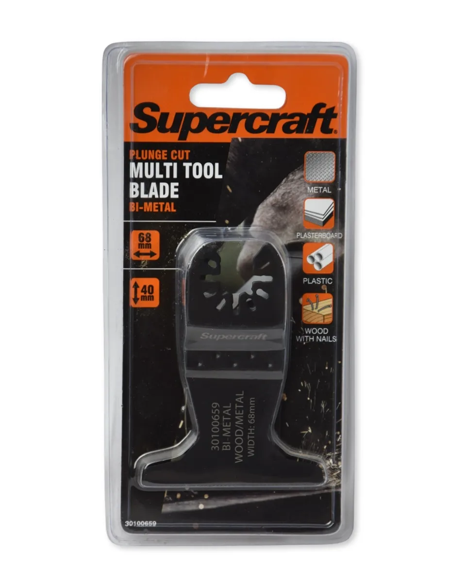 Supercraft Blade Multi Tool Plunge Cut Bi-Metal 68mm