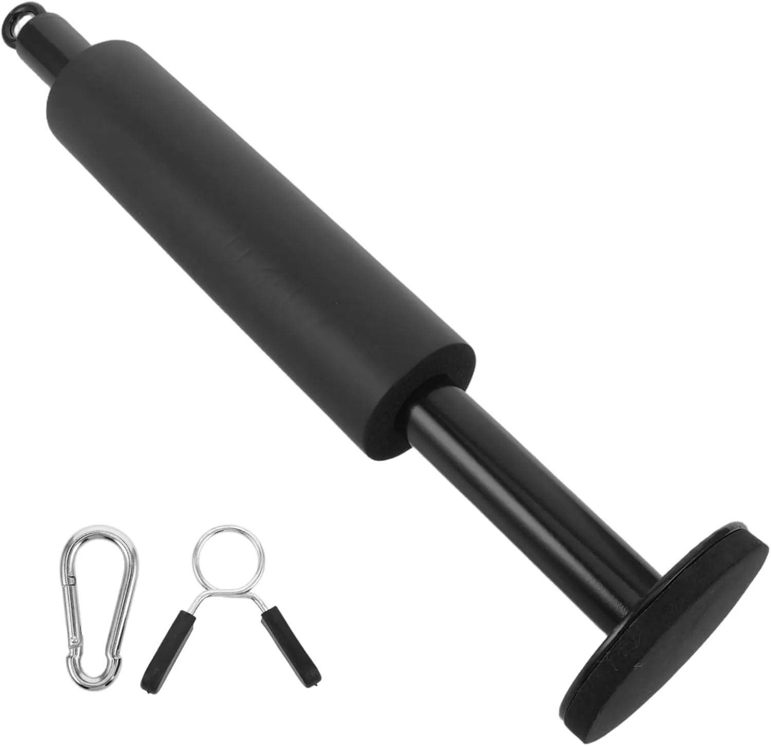SUPVOX 1 Set Fitness Loading Pin with Carabiner Clips Durable Barbell Equipment for Weight Plates Includes Hexagonal Wrench for Easy Installation for Arm Muscle Training and Workouts