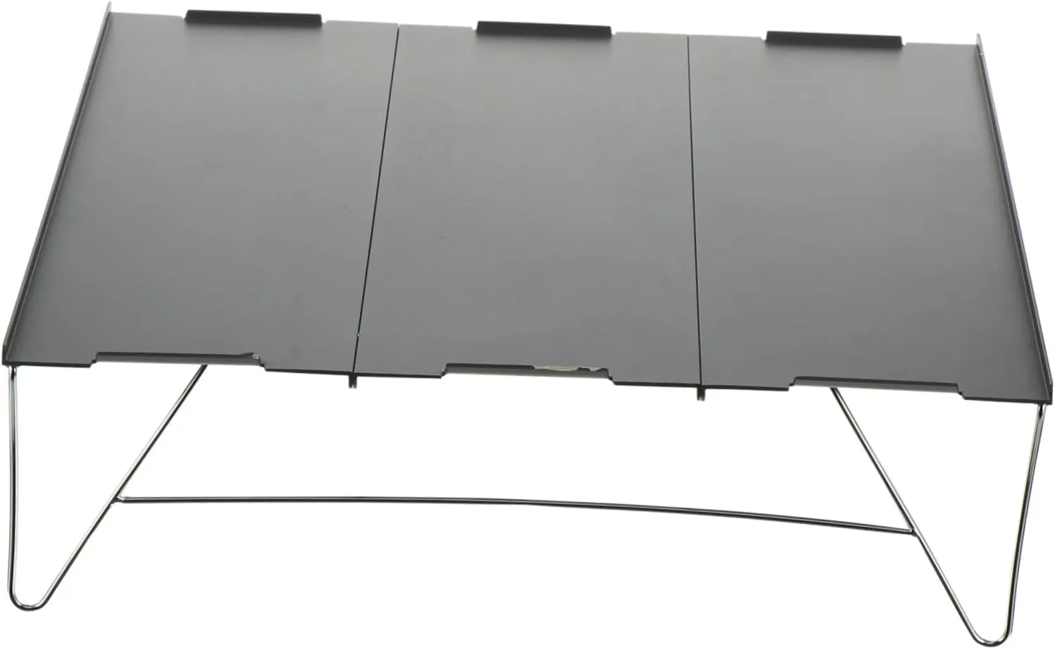SUPVOX Collapsible Camping Table Lightweight Aluminum Alloy Outdoor Table Easy to Assemble for Travel Home