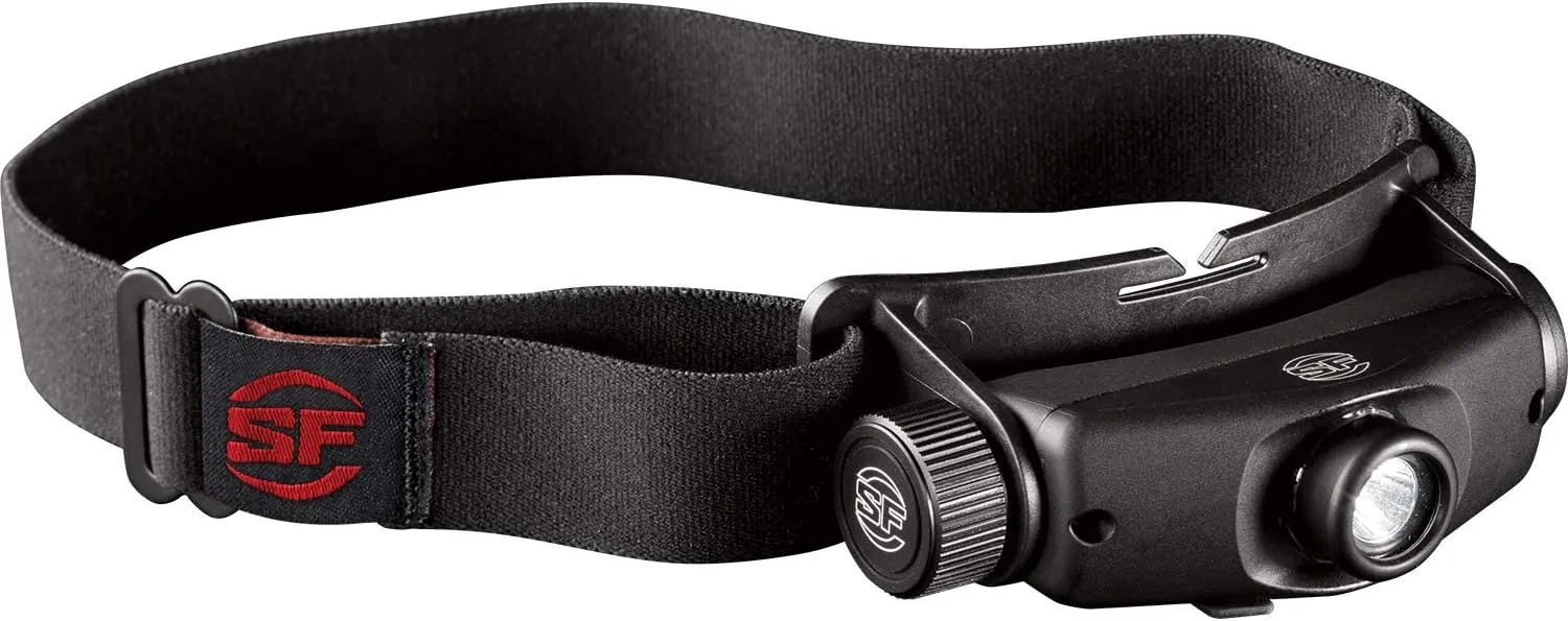 SureFire HS3-A-BK Maximus Rechargeable Variable-Output LED Headlamp , black , 12V