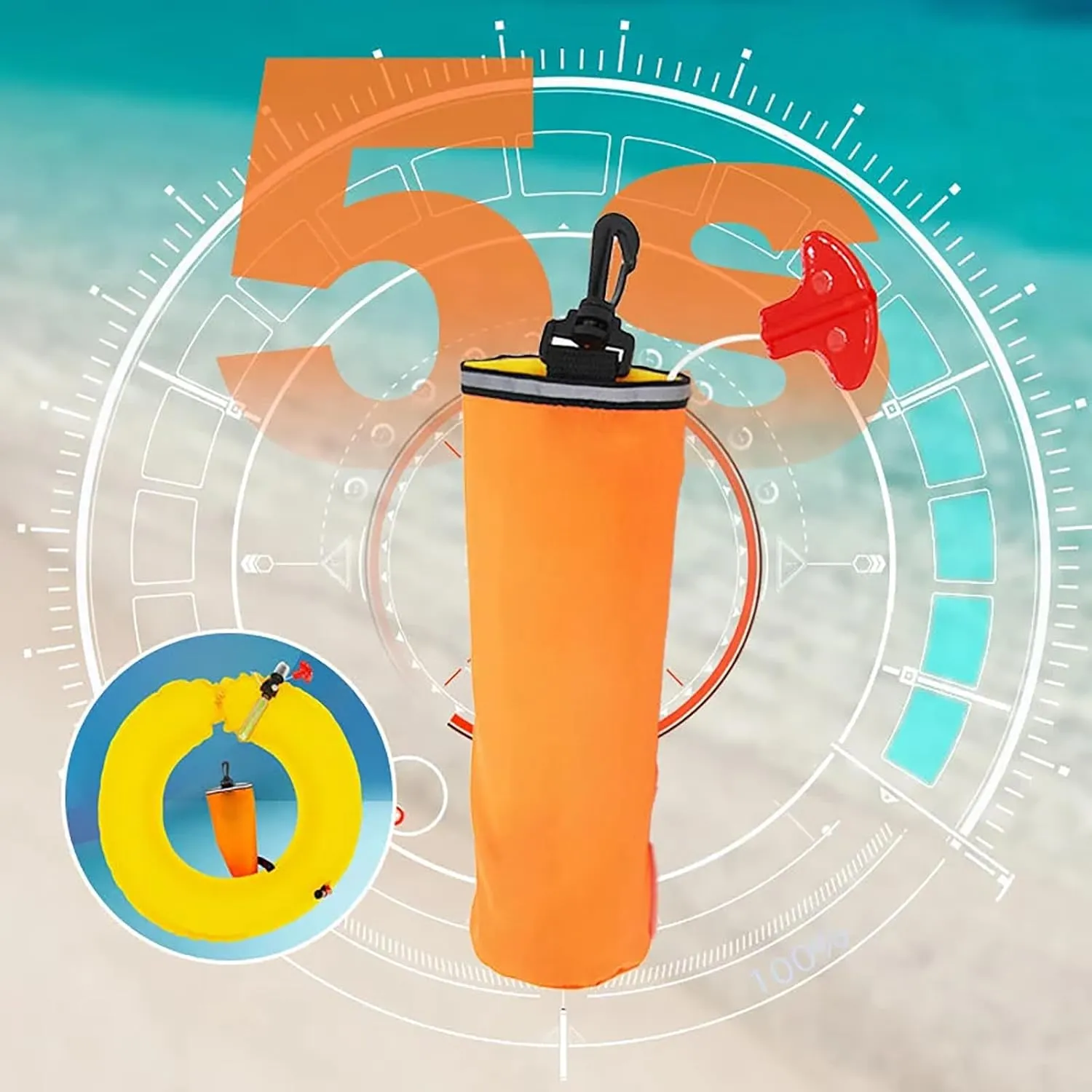 Swim Rescue Kit, Safety Guard it self -Infant Rescue, an Emergency Protector