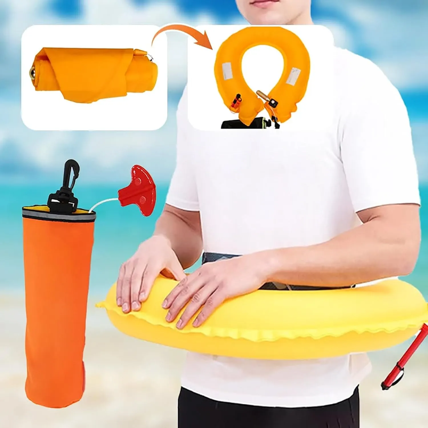 Swim Rescue Kit, Safety Guard it self -Infant Rescue, an Emergency Protector