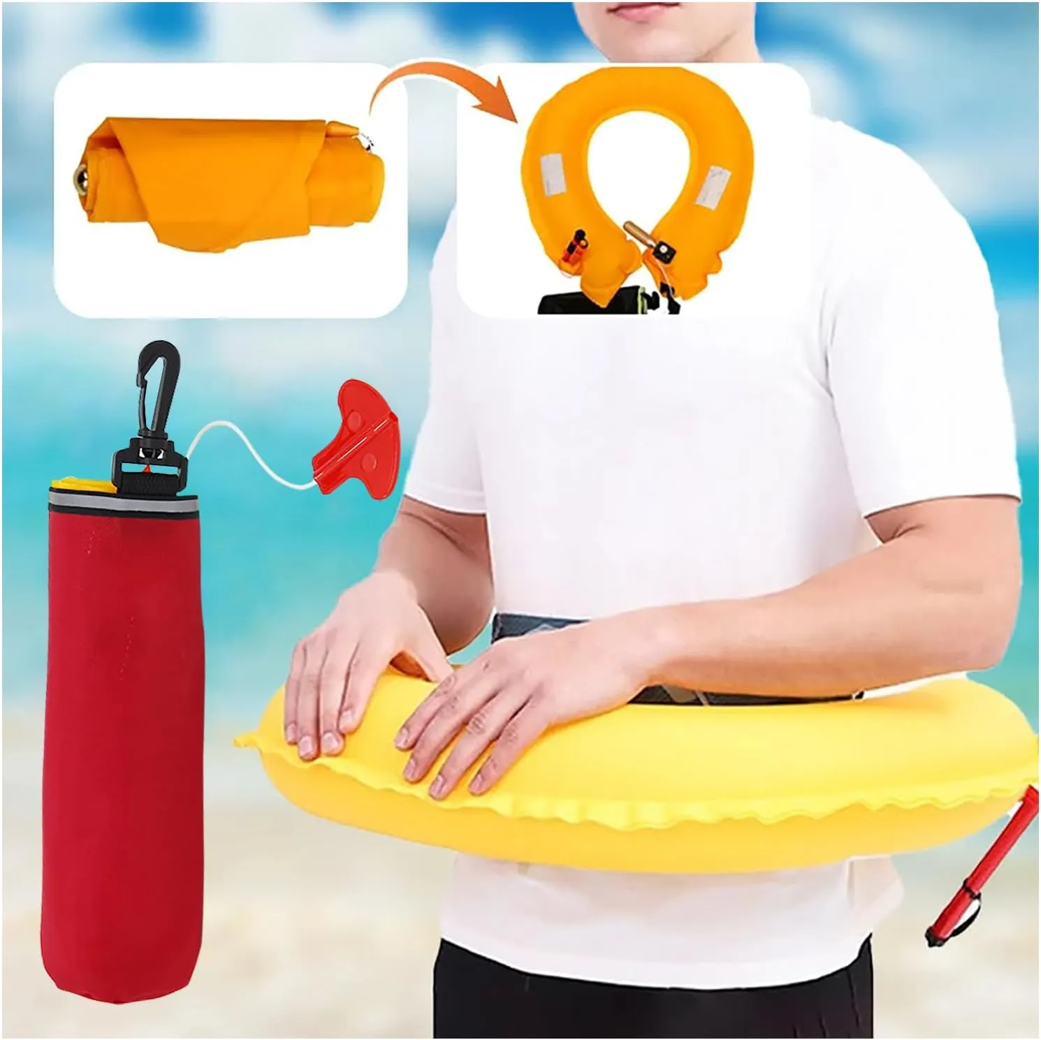 Swim Rescue Kit, Safety Guard it self -Infant Rescue, an Emergency Protector