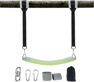 Swing Garden Swing, Heavy Duty Suspension Kit Hammock, 350kg Weight, Safe and Durable, Garden Swing Strap with Locking Carabiner Swing seat (Color : 3M Swing Belt E)