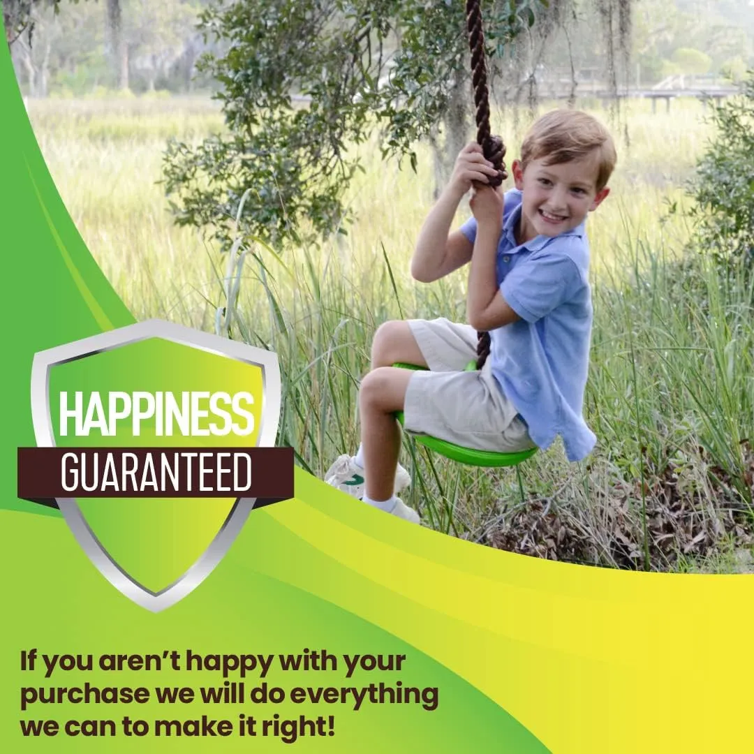 Swurfer Disco Tree Swing - Swing Sets for Backyard, Outdoor Swing, Swingset Outdoor for Kids, Easy Installation, Heavy Duty, Adjustable