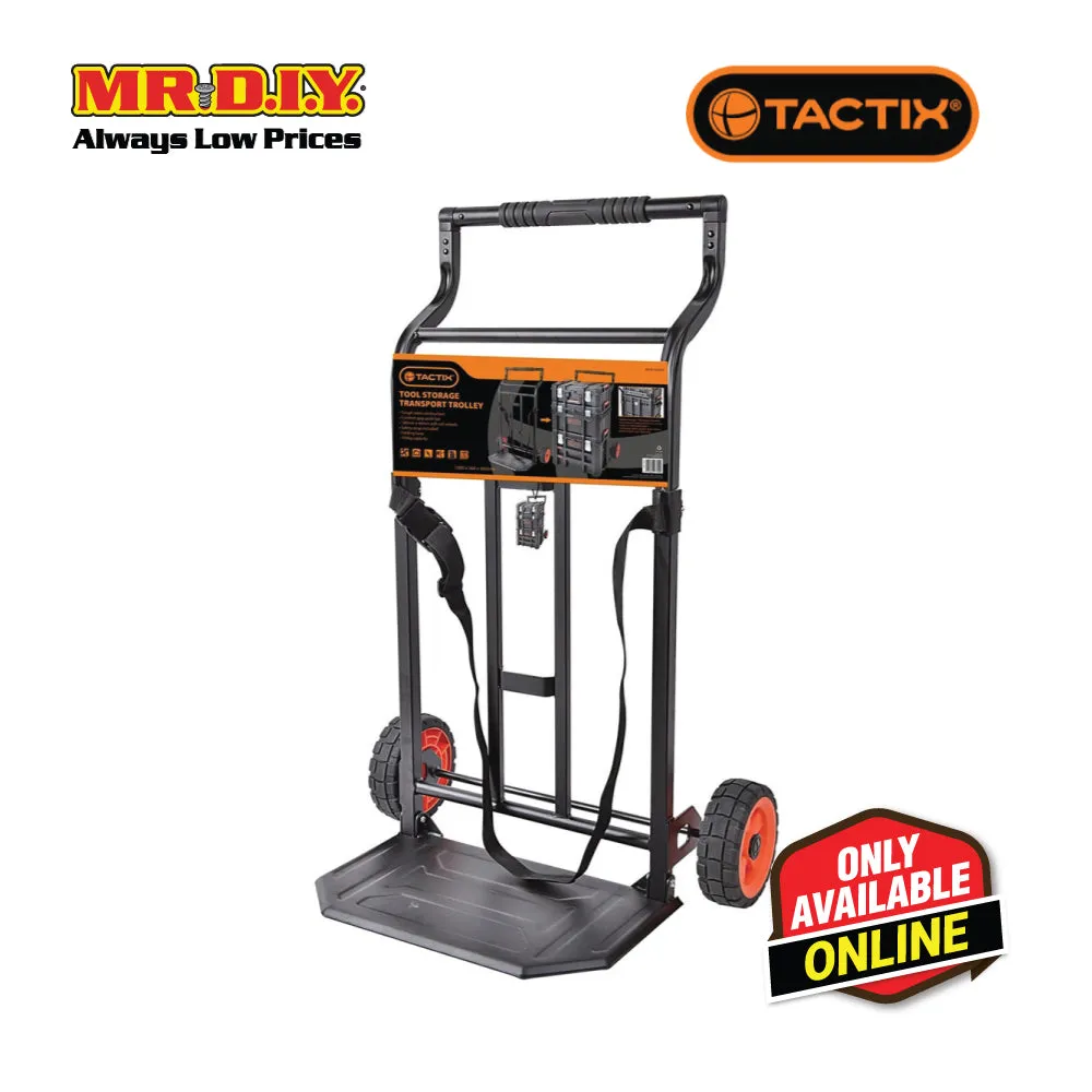 TACTIX Multi-Purpose Tough Steel Modular Tool Trolley 320364 Transportation Load 100kg (100 x 61.5 x 46cm)