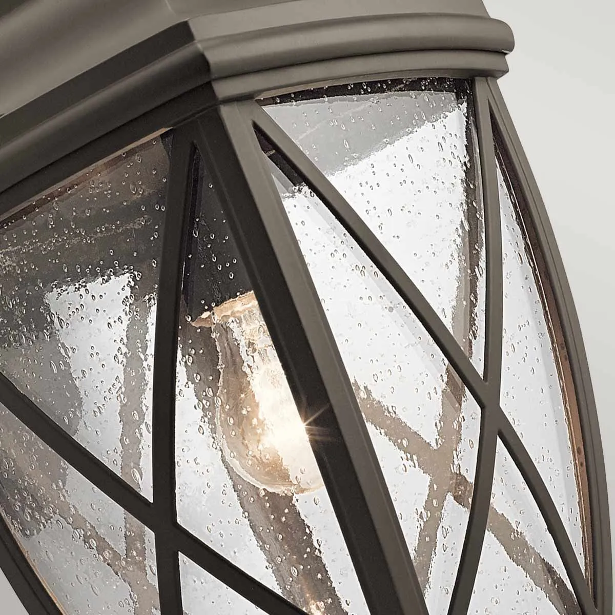 Tangier 1 Light Large Wall Lantern | Olde Bronze