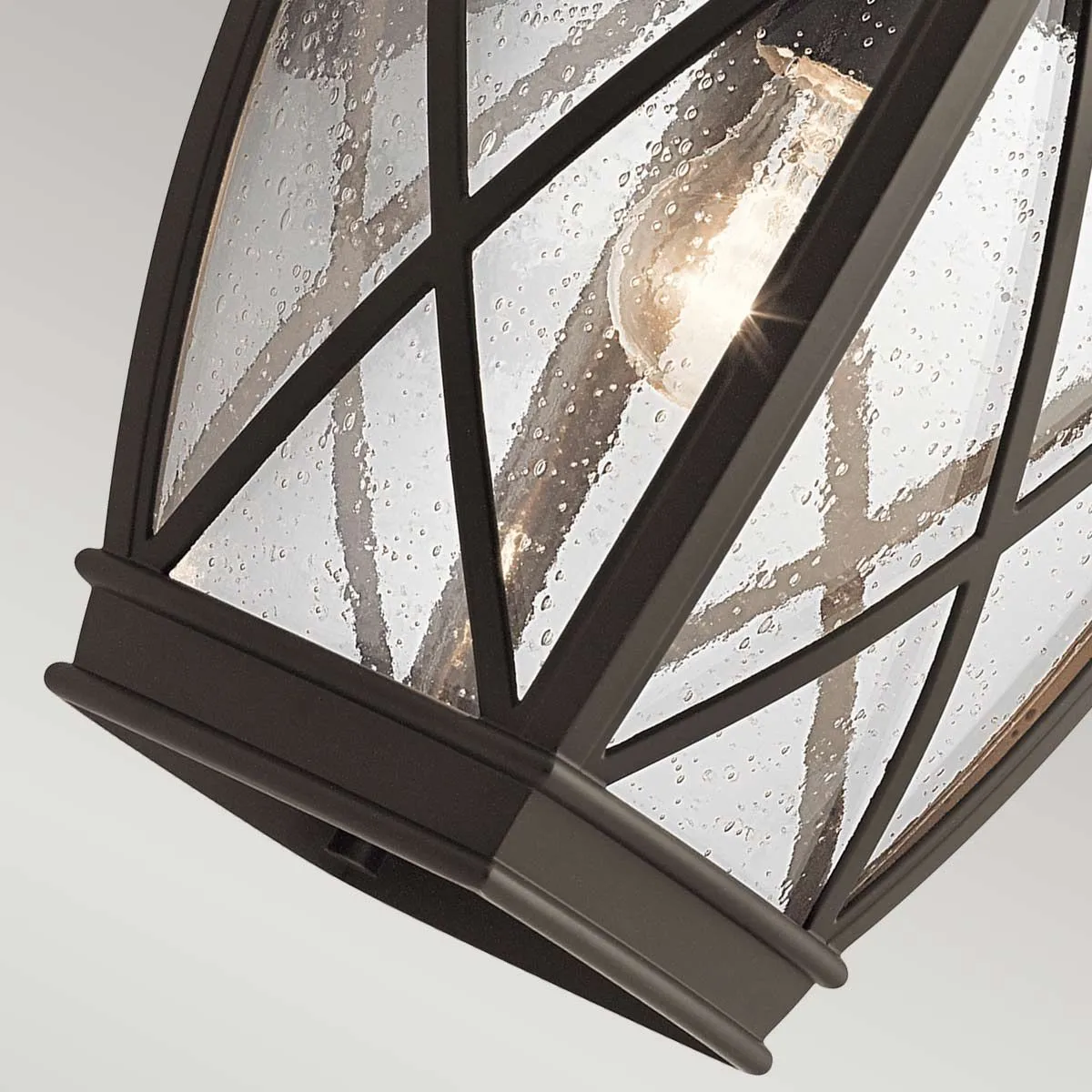 Tangier 1 Light Large Wall Lantern | Olde Bronze