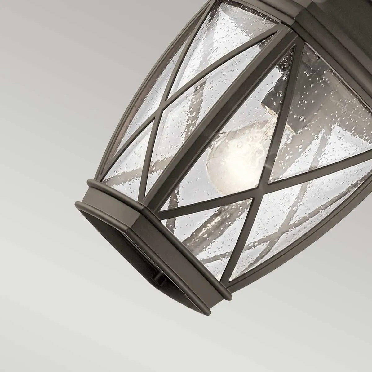 Tangier 1 Light Medium 7.5" Chain Lantern | Olde Bronze