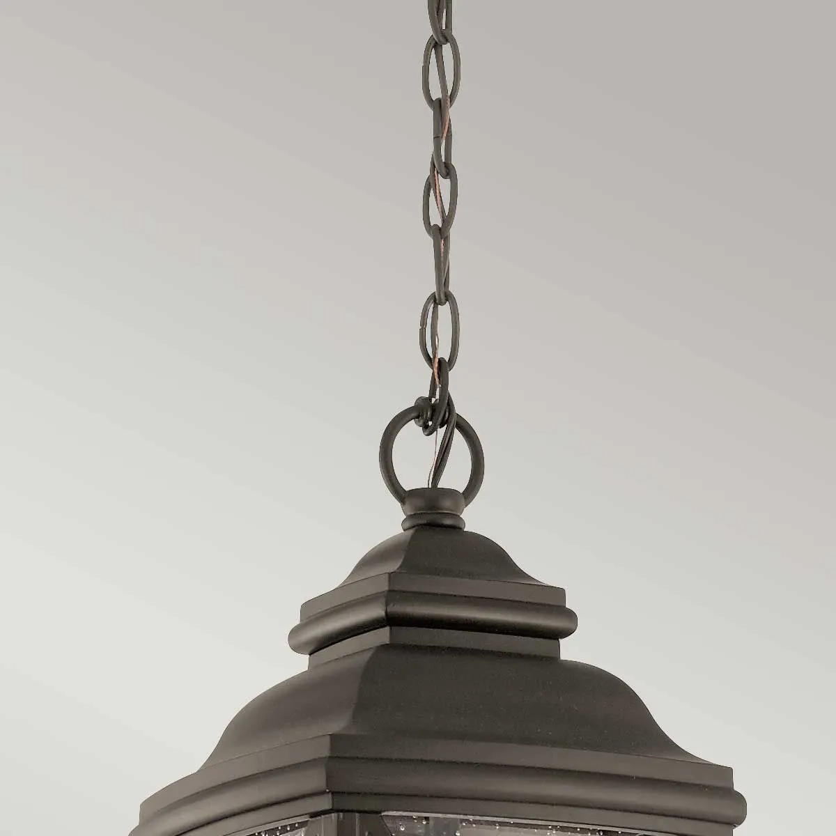 Tangier 1 Light Medium 7.5" Chain Lantern | Olde Bronze