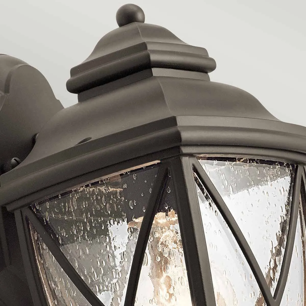 Tangier 1 Light Small Wall Lantern | Olde Bronze