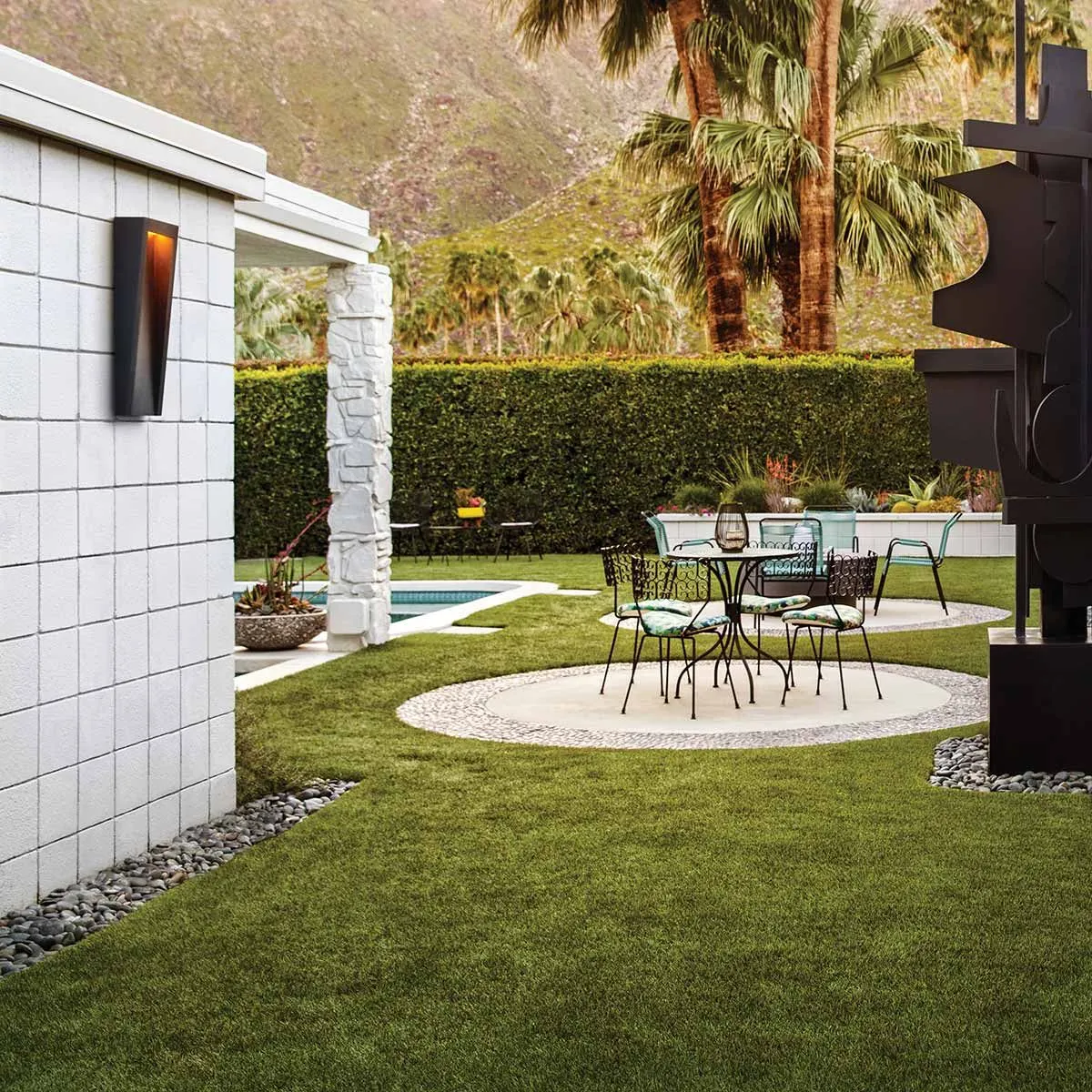 Taper LED Wall Lantern | Textured Black