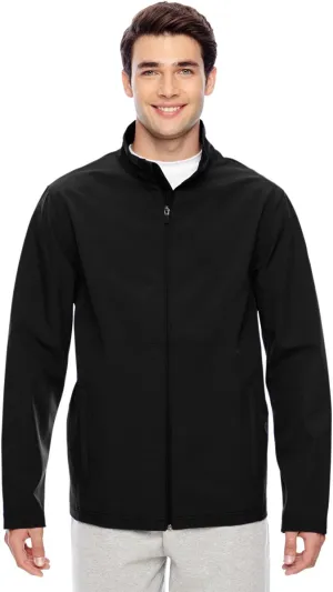 Team 365 Men's Leader Soft Shell Jacket XL BLACK