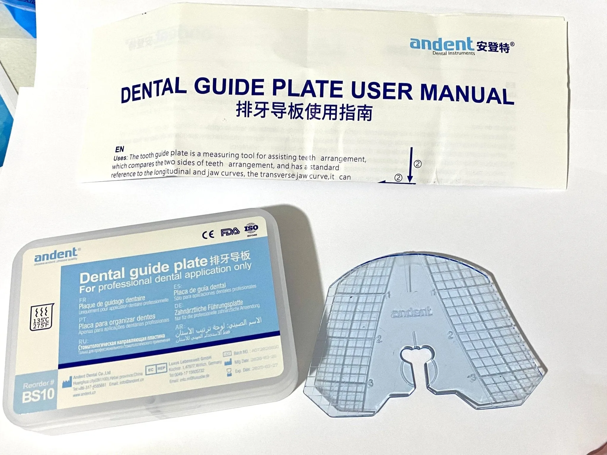 Teeth Placement Tool Denture Guide