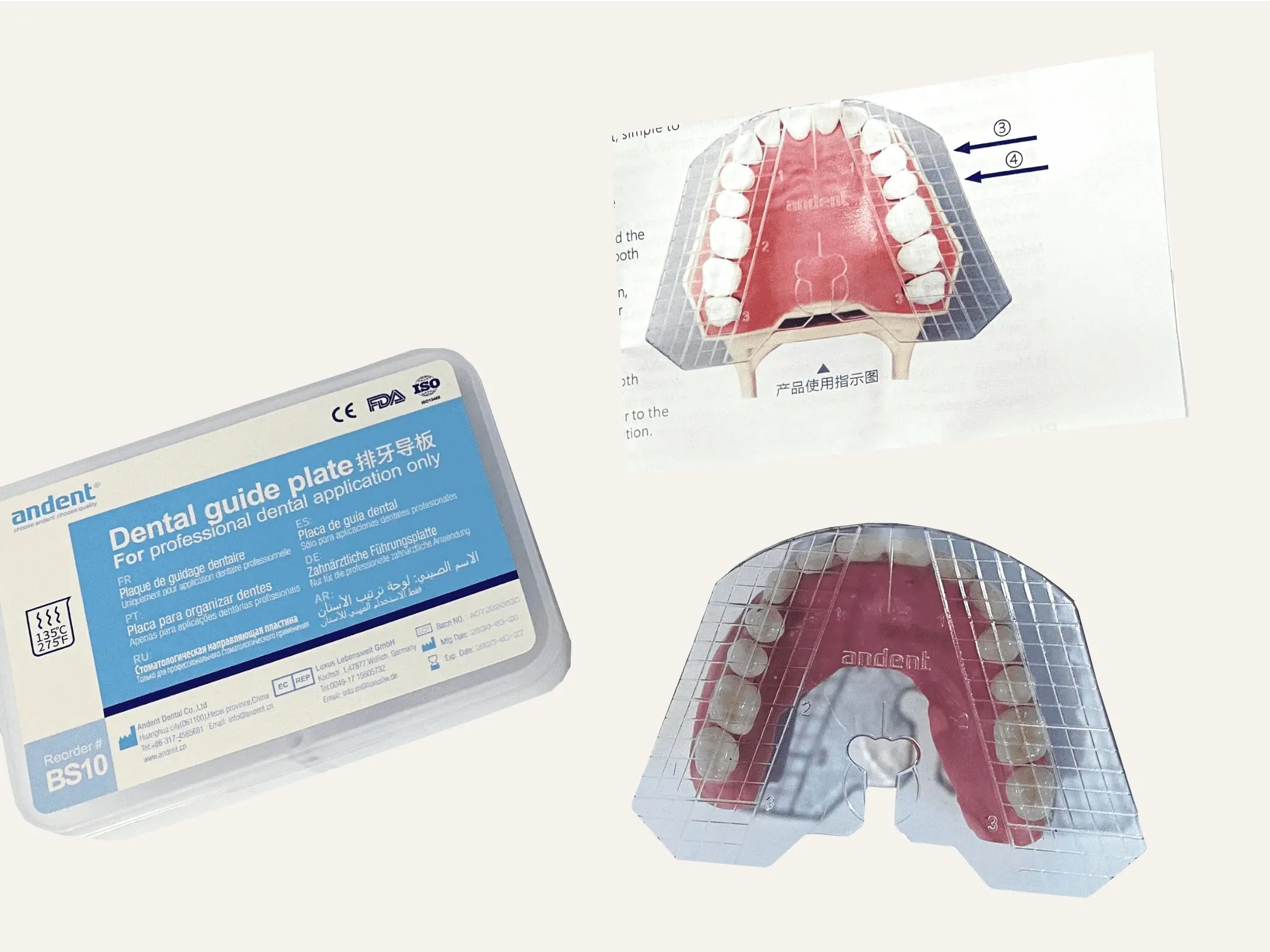 Teeth Placement Tool Denture Guide