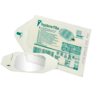 Tegaderm 1624W Transparent Film Dressing, Box of 100