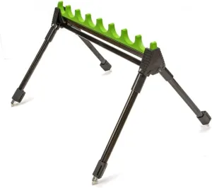 Telescopic 4 Leg 8 Rig Roost Kit,Fishing Rod Holder Stopper Long Roost, Zinc Alloy EVA Side Rod Rest For Outdoor Fishing Equipment