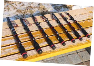 Telescopic Fishing Rod Portable Folding Pole for Fish Lovers Lightweight Collapsible Fishing Accessory for Travel Camping River Ocean Fishing