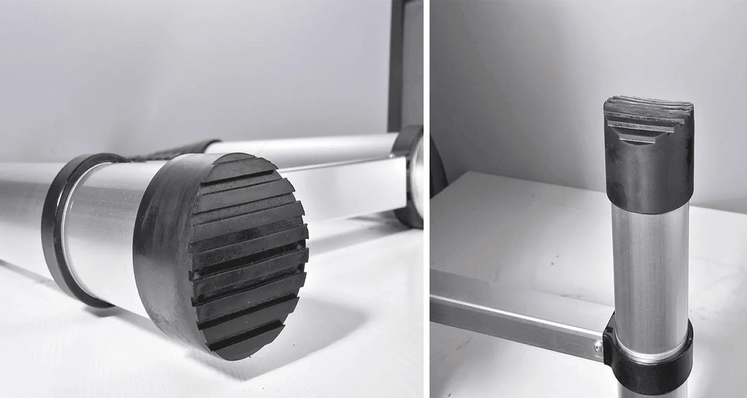 Telescopic Folding Ladder - Adjustable Non-Slip Design