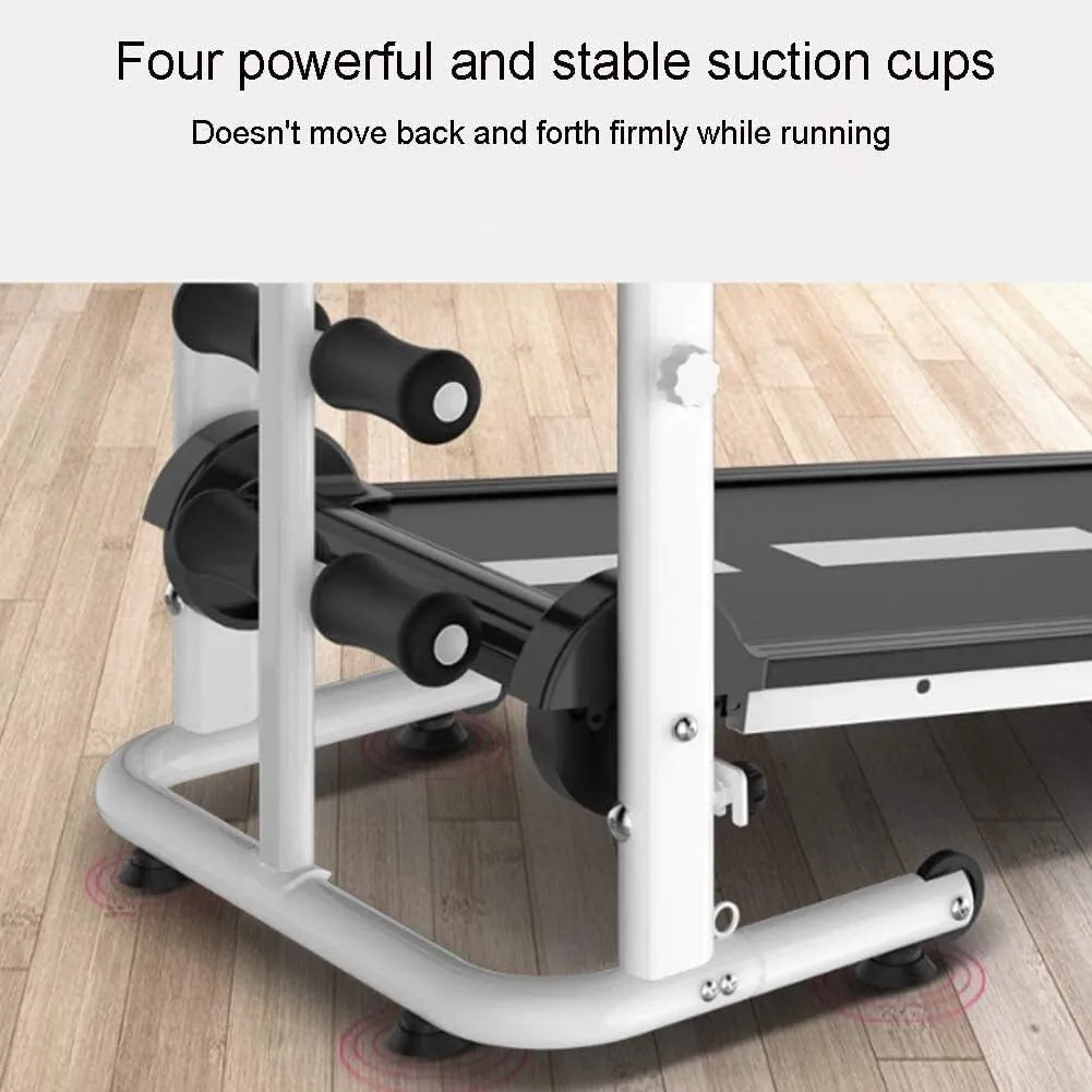 TEmkin Folding Treadmill Folding Treadmill for Home Use, Easy Assembly Compact Running Machine Folding Shock-Absorbing Electric Treadmill Fitness R