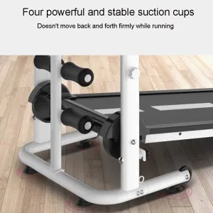 TEmkin Folding Treadmill Folding Treadmill for Home Use, Easy Assembly Compact Running Machine Folding Shock-Absorbing Electric Treadmill Fitness R