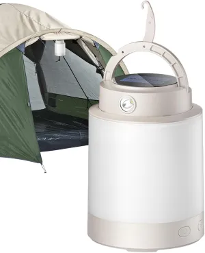 Tent Light Solar Powered | Water Resistant Separate Double Lantern | Portable Lamp, Hiking Gear for Outdoor and Indoor Use