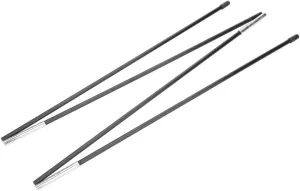 Tent Stakes, Fiberglass Camping Tent Pole Bars for Double Tents Support Rods Awning Frames Kit