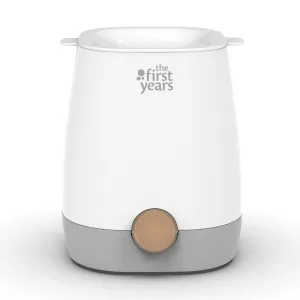 The First Years Baby Bottle Warmer and Sterilizer - Pacifier and Bottle Nipple Sanitizer - Feeding Baby Essentials for Formula or Breast Milk - Holds Multiple Sizes