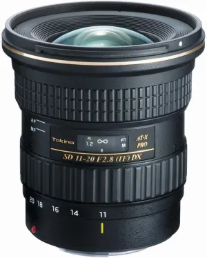 Tokina ATXAF120DXC 11-20mm f/2.8 Pro DX Lens for Canon EF,Black