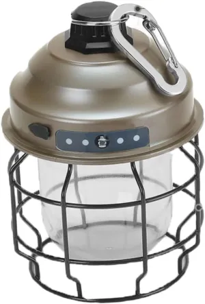 Totority 1 Set Hanging Lamp Camping Lantern Solar Lanterns Outdoor Rechargeable Led Tent Lights
