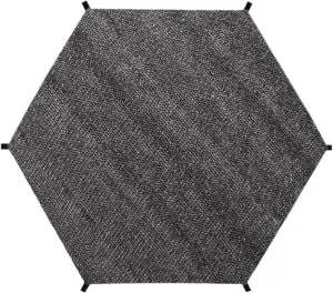 Trampoline Shade Cover - Sunshade Trampoline Canopy Cover | Cool and Breathable Protective Tool | Mesh Material Protective Tool for Picnics, Backyards, Community Events