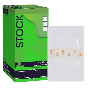 Transparent Island Dressing Wound Care 7cm x 10cm (100pcs/box)