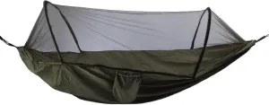 Travel Hammock, Dual Purpose Lightweight Portable Integrated Strong LoadBearing Large Camping Hammock, Easy to Set Up for Backpacking (Army Green)