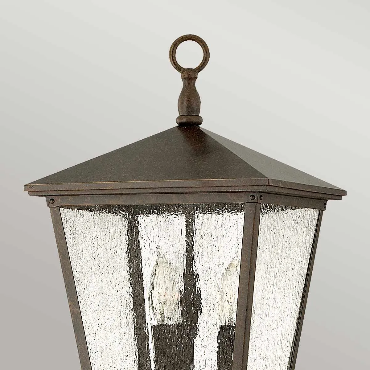 Trellis 3 Light Large Pedestal | Regency Bronze