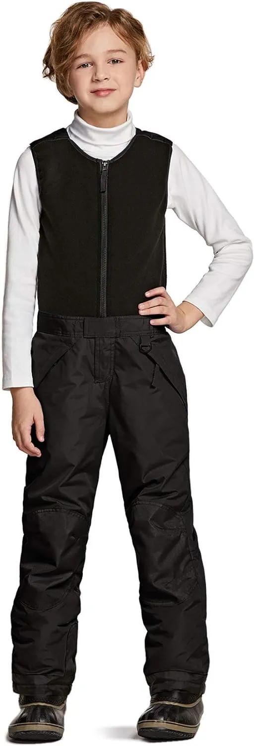 TSLA Kids Little Boys Girls Baby Winter Snow Bibs, Waterproof Insulated Snowboard Overalls, Ripstop Ski Pants