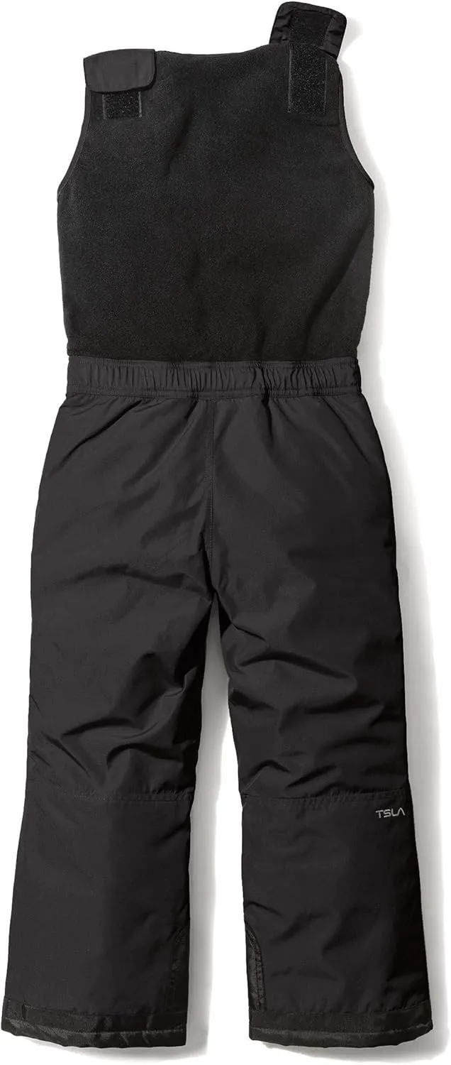 TSLA Kids Little Boys Girls Baby Winter Snow Bibs, Waterproof Insulated Snowboard Overalls, Ripstop Ski Pants